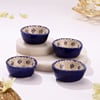 Gift Diwali Blue Diya - Set of 4
