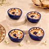 Diwali Blue Diya - Set of 4
