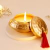 Gift Diwali Candle And Sweet Treat Gift Combo