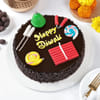 Gift Diwali Crackers Chocolate Truffle Cake (1.5 kg)