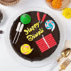 Shop Diwali Crackers Chocolate Truffle Cake (1.5 kg)
