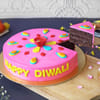 Shop Diwali Floral Diya Cake (1 kg)