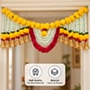 Buy Diwali Marigold Door Toran with Golden Bells