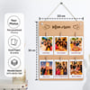 Gift Diwali Memories Personalized Wooden Photo Hanging