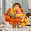 Gift Diwali Sunshine Marigold Arrangement