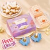 Diya and Kaju Katli Hamper