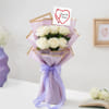 Doctor's Day Soothing White Roses Bouqet