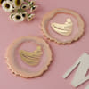 Buy Double Wall Heart Mugs and Resin Coasters -  Set of 2