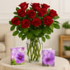 Dozen Roses n Card Online