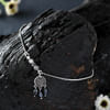 Gift Dreamcatcher Inspired Oxidised Anklet