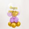 Shop Dreamy Lavender And Gold Birthday Balloon Arrangement