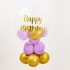 Shop Dreamy Lavender And Gold Birthday Balloon Arrangement