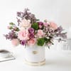Gift Dreamy Purple Blooms and Cake Combo