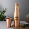Drink All Day Personalized Copper Water bottle
