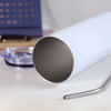 Shop Drink More Water Personalized Stainless Steel Tumbler With Straw