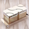 Gift Dry Fruit Containers With Tray - Assorted - Single Piece