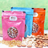 Buy Dry Fruits with Personalized Wooden Holder for Diwali
