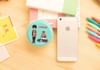 Buy Earphone Case Round Tin Steel Zipper - Assorted Design - 1 Piece