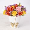 Gift Easter Floral Bliss & Lindt Arrangement