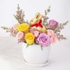 Gift Easter Special Blooms & Lindt Arrangement