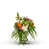 Ecological bouquet with vase