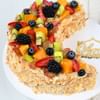 Buy Eid Mubarak Crescent Fruit Cake (1 Kg)