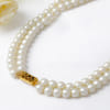 Buy Elegant 2-Line Pearl Necklace