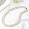 Elegant 2-Line Pearl Necklace Online