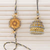 Gift Elegant Bhaiya And Bhabhi Rakhi