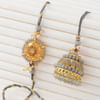 Elegant Bhaiya And Bhabhi Rakhi Online