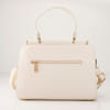Buy Elegant Charm Handbag With Detachable Strap - Diamond White
