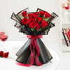 Shop Elegant Crimson 12 Red Rose Bouquet