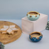 Elegant Designer Diyas Diwali Combo Online