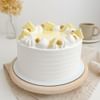 Elegant Eggless Vanilla Delight Cake (1 Kg) Online