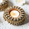 Buy Elegant Ghungroo Diyas - Set Of 2