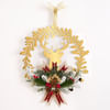 Elegant Handcrafted Metal Christmas Wreath Online
