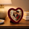 Elegant Heart-Shaped Photo Frame For Valentine's Day