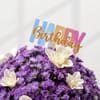 Buy Elegant Purple Daisy Birthday Arrangement
