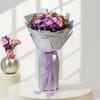 Gift Elegant Purple Flower Bouquet