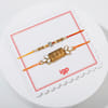 Gift Elegant Rakhis And Chocolates Combo
