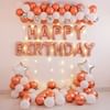 Gift Elegant Rose Gold Birthday Balloon Decor