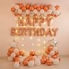 Elegant Rose Gold Birthday Balloon Decor Online
