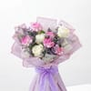Buy Elegant Roses and Carnations Bouquet