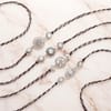 Buy Elegant Silver Charm Rakhi with Cashews