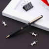 Gift Elegant & Stylish Black Ball Pen - Customized with Logo