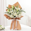Gift Elegant Whisper White Lily Bouquet