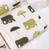 Shop Elephant And Umbrella Mul Mul Cotton Quilt