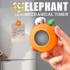 Gift Elephant-Shaped Kitchen Timer - Assorted - Single Piece
