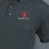 Gift Embroidered Classic Polo T-shirt for Men (Charcoal Grey)