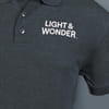 Gift Embroidered Classy Polo T-shirt for Women (Charcoal Grey)
